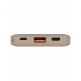 Uniq Fuele Mini Powerbank Quick Charge, PD 18W 10000mAh - преносима външна батерия с USB-C порт, USB-A изход и технология за бързо зареждане (бежов) 2