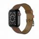 SwitchEasy Classic Genuine Leather Watch Band - кожена каишка от естествена кожа за Apple Watch 42мм, 44мм, 45мм (кафяв) 1