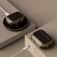 Tech-Protect Rough Hybrid Case - хибриден удароустойчив кейс с карабинер за Apple Airpods Pro (черен) 2