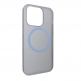 SwitchEasy Gravity M Case - тънък полипропиленов кейс с Magsafe за iPhone 14 Pro (син-прозрачен) 3