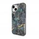 Mageasy Marble Emerald Case - дизайнерски хибриден удароустойчив кейс за iPhone 14 (смарагд)  2