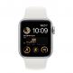Apple Watch SE2 GPS, 40mm Silver Aluminium Case with White Sport Band - умен часовник от Apple 1