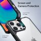ESR Air Armor Case - хибриден удароустойчив кейс за iPhone 14 Pro (черен-прозрачен) 2