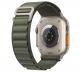 Apple Alpine Loop Large - оригинална текстилна каишка за Apple Watch Ultra 49мм (зелен) 3