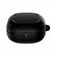 Tech-Protect Rough Carbon TPU Case - силиконов (TPU) калъф с карабинер за Samsung Galaxy Buds 2, Galaxy Buds Live, Galaxy Buds Pro (черен) 1