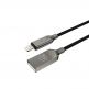Usams U-Sun Smart Power-Off Lightning to USB Cable - USB към Lightning кабел за Apple устройства с Lightning порт (60 см) (черен) 2
