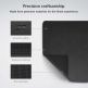 Spigen LD302M Magnetic Desk Pad - коженa подложка (пад) за мишка и клавиатура (черен) 9