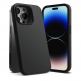 Ringke Soft Silicone Case - силиконов (TPU) калъф за iPhone 14 Pro (черен) 2