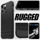 Spigen Rugged Armor MagSafe Case - хибриден кейс с висока степен на защита с MagSafe за iPhone 14 Pro (черен)  5