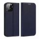 Dux Ducis Skin X2 Case - кожен калъф с поставка и отделение за кр. карти за iPhone 14 Pro Max (син) 1