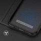 Dux Ducis Skin X2 Case - кожен калъф с поставка и отделение за кр. карти за iPhone 14 Pro (черен) 9