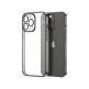 Joyroom Metallic Frame Back (JR-14Q4-black) - силиконов (TPU) калъф със защита на камерите за iPhone 14 Pro Max (черен) 3