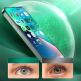 Joyroom Knight Green Tempered Glass with Anti Blue Light (JR-G01) - калено стъклено защитно покритие със защитен филтър за дисплея на iPhone 14 (черен-прозрачен) 3