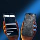 Joyroom Knight 2.5D TG Privacy Tempered Glass Full Screen (JR-P02) - калено стъклено защитно покритие с определен ъгъл на виждане  за дисплея на iPhone 14 Pro (черен-прозрачен) 5