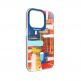 SwitchEasy Artist Impasto Case - дизайнерски хибриден удароустойчив кейс за iPhone 14 Pro (шарен)  2