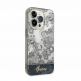 Guess Toile De Jouy Logo Case - дизайнерски кейс с висока защита за iPhone 14 Pro (сив) 4