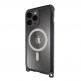 Mageasy Odyssey+ M Metal Black Case With Magsafe - удароустойчив хибриден кейс с Magsafe и връзка с карабинер за iPhone 14 Pro Max (черен)  2