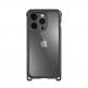 Mageasy Odyssey+ Rainbow Case - удароустойчив хибриден кейс с връзка и карабинер за iPhone 14 Pro (черен)  1