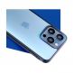 3MK Satin Armor Plus Case - хибриден удароустойчив кейс за iPhone 14 Pro Max (черен-прозрачен) 1