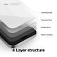 Elago Tempered Glass - калено стъклено защитно покритие за дисплея на iPhone 14, iPhone 14 Pro (прозрачен) 5