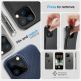 Spigen Optik Pro tR Ez Fit Lens Protector - комплект 2 броя предпазни стъклени лещи за камерата на iPhone 14 Pro, iPhone 14 Pro Max (черен) 14