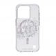 CaseMate Karat Touch MagSafe Case - дизайнерски удароустойчив кейс с истински перли и MagSafe за iPhone 14 Pro (прозрачен) 1
