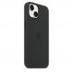 Apple iPhone Silicone Case with MagSafe - оригинален силиконов кейс за iPhone 14 с MagSafe (черен) 2