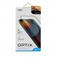 Uniq Optix Matte Full Cover Tempered Glass - матирано калено стъклено защитно покритие за дисплея на iPhone 14 Pro (черен-прозрачен) 1