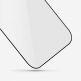 Uniq Optix Vivid Full Cover Tempered Glass - калено стъклено защитно покритие за дисплея на iPhone 14 Pro Max (черен-прозрачен) 2
