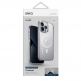 Uniq Combat MagClick Case - хибриден удароустойчив кейс за с MagSafe за iPhone 14 Pro (прозрачен) 2