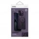 Uniq Combat MagClick Case - хибриден удароустойчив кейс за с MagSafe за iPhone 14 Pro (лилав) 2
