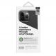 Uniq AirFender Slim Flexible Case - удароустойчив силиконов (TPU) калъф за iPhone 14 Pro (черен) 1
