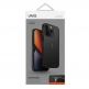 Uniq AirFender Slim Flexible Case - удароустойчив силиконов (TPU) калъф за iPhone 14 Pro (черен) 2