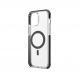 Uniq Combat MagClick Case - хибриден удароустойчив кейс за с MagSafe за iPhone 14 (черен-прозрачен) 5