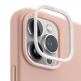 Uniq Lino Liquid Silicone Case - силиконов (TPU) калъф за iPhone 14 Pro (розов) 5