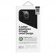 Uniq Lino Liquid Silicone Case - силиконов (TPU) калъф за iPhone 14 Pro Max (черен) 1