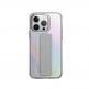 Uniq Heldro Mount Case - хибриден удароустойчив кейс с лента за ръка за iPhone 14 Pro (прозрачен-цветен) 7