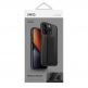 Uniq Heldro Mount Case - хибриден удароустойчив кейс с лента за ръка за iPhone 14 Pro (черен) 2
