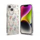 Ringke Fusion Dry Flowers Case - дизайнерски хибриден удароустойчив кейс за iPhone 14 (прозрачен)  1