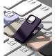 Ringke Soft Silicone Case - силиконов (TPU) калъф за iPhone 14 Pro Max (тъмнолилав) 9