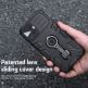 Nillkin CamShield Armor Pro Hard Case - хибриден удароустойчив кейс с пръстен против изпускане за iPhone 14 Plus (черен) 5