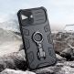 Nillkin CamShield Armor Pro Hard Case - хибриден удароустойчив кейс с пръстен против изпускане за iPhone 14 (черен) 3