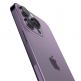 Spigen Optik Pro tR Ez Fit Lens Protector - 2 комплекта предпазни стъклени лещи за камерата на iPhone 14 Pro, iPhone 14 Pro Max (лилав) 2