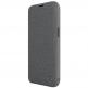 Nillkin Qin Book Pro Leather Flip Case - кожен калъф, тип портфейл за iPhone 14 Pro Max (сив) 2