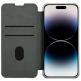 Nillkin Qin Book Pro Leather Flip Case - кожен калъф, тип портфейл за iPhone 14 Pro Max (сив) 4