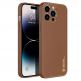 Dux Ducis Yolo Series Case - удароустойчив хибриден кожен кейс за iPhone 14 Pro Max (кафяв) 3