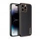 Dux Ducis Yolo Series Case - удароустойчив хибриден кожен кейс за iPhone 14 Pro (черен) 2