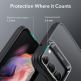 ESR Classic Kickstand Case - хибриден кейс с висока степен на защита за Samsung Galaxy S23 Plus (черен)  5