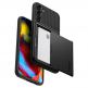 Spigen Slim Armor CS Case - хибриден кейс с отделение за кр. карти и най-висока степен на защита за Samsung Galaxy S23 Plus (черен) 7