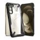Ringke Fusion X Case - хибриден удароустойчив кейс за Samsung Galaxy S23 (черен-прозрачен) 2